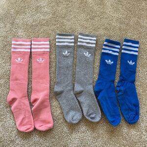 Adidas long socks bundle